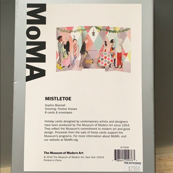 Set of MOMA Christmas cards - Picture 4 of 5